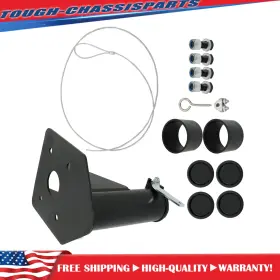 Tsp88800s Munirater Wheel Adapter Hitch To Gooseneck For Camper Rv Trailer 12 Inch -17