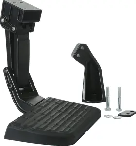 Pt392-35100 Myfandoor 35100 Rear Bed Step Retractable Bumper Tailgate Compatible Black