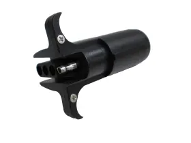 R64f Need A Trailer Part Plug Cord Wire Adapter 6 Round Truck End To 4 Flat