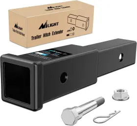 92109b Nilight Trailer Hitch Extender 7 Inch 2 7inch