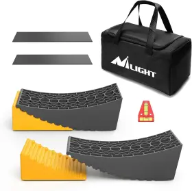 92330yg Nilight Rv Leveler Camper Leveling Blocks Ramp Support Dual Axles Up To 35000lbs