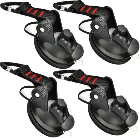 Wgu-004 Ojpzorynic 4pcs Heavy Duty Suction Cups Anchor With Hooks Outdoor Strong