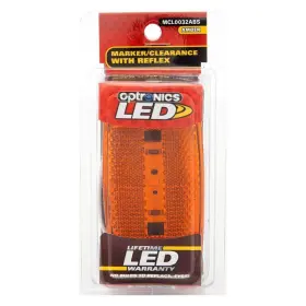 Mcl0032abs Optronics - Mcl0032 Series 4 Inch Amber Oblong Surface Mount Led