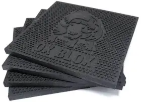 Ox Blox 850041832005 E-ek Support - 4pack 3/4 Thick Rubber Leveling Pad 12x12x3/4