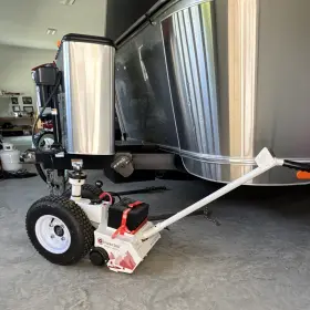 Pacific Tundra Pt1035 Electric Trailer Dolly - 10 000 Lbs 2 Inch Hitch Adjustable Height Reversible