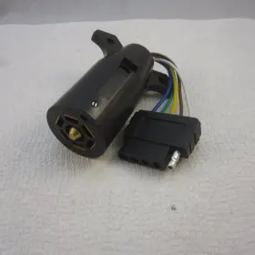 Pico 035704665996 7 Way Rv Blade Male Plug To 5 Flat Female 6599pt