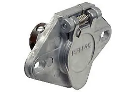 11-607p Pollak Trailer Wiring Connector 6-way Round Exposed Terminals