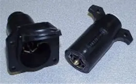 12705e Pollak 7-way Rv Plastic Connector Kit 12