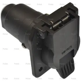 7wb-107v Pollak Trailer Wiring Connector Adapter Pro 7-blade Vehicle End