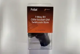 7wb-109v Pollak 7-way Rv/trailer Oem Socket Twist-lock Style P916 240275