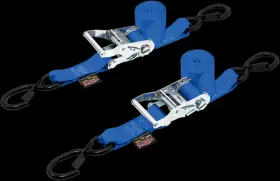 30573-s Powertye Mfg. 1-1/2 Inch Ratchet With Safety Latch Hooks