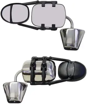 30-0083 Prime Products Xlr Dual Head Ratchet Series Clip-on Tow Mirror