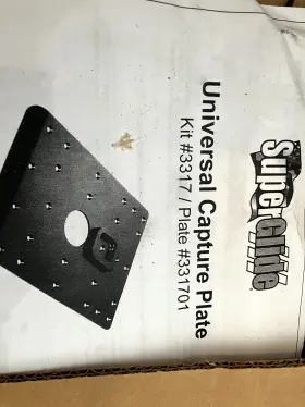331701 Pullright Superglide Universal Capture Plate Kit #3317 New In Box