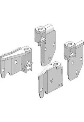 2336 Pullrite - 20k Superrails Isr Removable Mounting Kit
