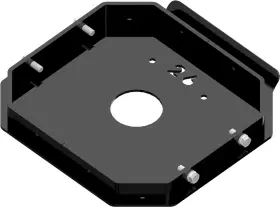 331726 Pullrite Trailer King Pin Wedge Quickconnect Black Steel