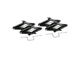 1229.4049 Quick Products Qp-rvj-s24-4pk Rv Leveling Scissor Jack With Crank Handle 24 Inch 4-pack