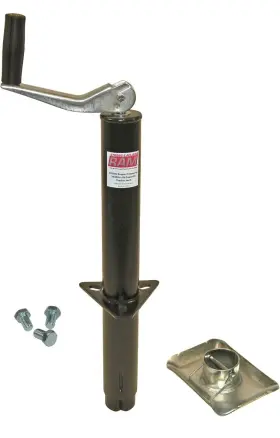 Jb-2000b-100b Ram Trailer Jack For A-frame With Foot And Mounting Hardware