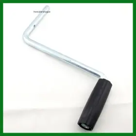 Rj7000shd Ram Side-wind Replacement Trailer Jack Handle With Plastic Knob 7 000 Lb
