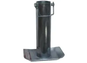 Jf-101 Ram Trailer Jack Foot For 2 Inch Round 8.5 Height