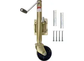 Mj-1206b Ram Trailer Marine Jack 1k - Swivel 6 Inch Caster Wheel