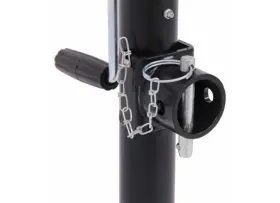 Tjp-2002s-b Ram Trailer Swivel Jack 2k Sidewind 15 Inch Lift Black