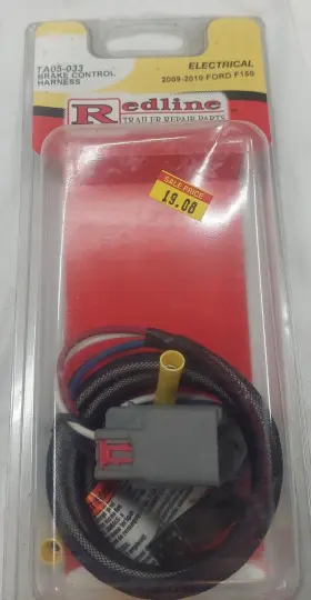 Ta05-033 Red Line Redline Trailer Parts Brake Control Harness For 2009-10 Ford F150