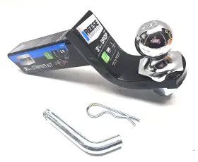 21543 Reese Towpower Class Iii Towing Starter Kit Black With Ch Ball