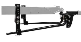 49912 Reese Round Bar Weight Distribution Hitch 8000 Lbs With Shank / Ball
