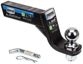 7081000 Reese Towpower Trailer Hitch Drawbar And Ball Towing Kit Fits