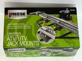 7071300 Reese Powersports Jack Mount Kit Atv/utv Universal