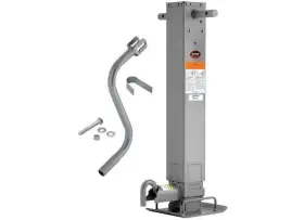 1400990376 Reese Pro Series Square Jack No Mnt 12k Sidewind Weld 12-1/2 Inch Travel