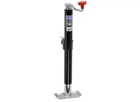 1401200303 Reese Pro Series Round Trailer Jack 2k Weld-on Topwind 15 Inch Travel