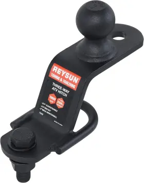 864008 Reysun 3 In 1 Atv/utv Trailer Hitch Adapter With 2 Inch Ball Way Atv