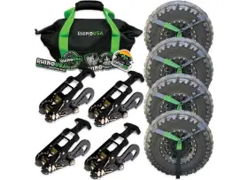 Rhino Usa 810109891108 Td-vslasso-blk-snap Lasso Straps / Basket - Black Snap Hook