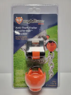 100t12 Rightline Gear Anti-theft Coupler Ball And Lock - New