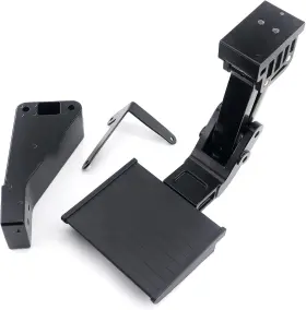 82214245ad Rjsphh 025128363448 Rear Bed Step Retractable Bumper For Truck With Dual Black