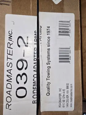 039-2 Roadmaster Blue Ox/demco Adapter