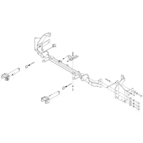 524480-5 Roadmaster Vehicle Baseplate Ez5 Removable Tabs With Safety Cable Hooks