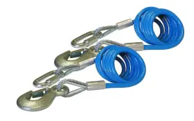 Roadmaster 758306936430 643 Safety Cable - 1pr 68 Coiled Cab