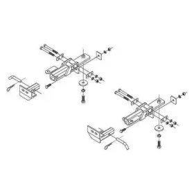 3177-1 Roadmaster Inc Baseplate Fits Gmc Sierra 1500 4wd Xl 3.0