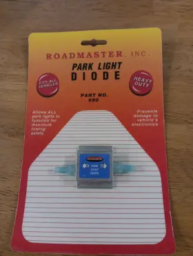 Roadmaster Inc 758306300095 690 Single Park Light Diode