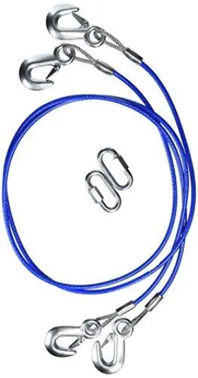 Roadmaster Inc 758306936461 646 - 64inch 6000pound Gvwr Capacity Double Hook Straight Safety