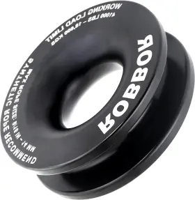 Rb-rcr6600b Robbor Recovery Ring 4 Inch Aircraft Grade Aluminum Heavy Duty 66 000 Lbs Break