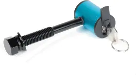 10104164 Rockland 1/2 Inch -13 Anti-rattle Lock Hitch Pin Compatible Young Outfitr Bike