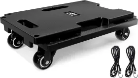 Rlpt01bk Ronlap Furniture Dolly For Moving 4 Wheels Black