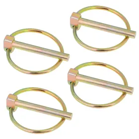 573890 Salbsever 1 Ywjqcwdz 4pcs Heavy Duty Lynch Pin Assortment Kit With Ring 1/4 Inch Locks