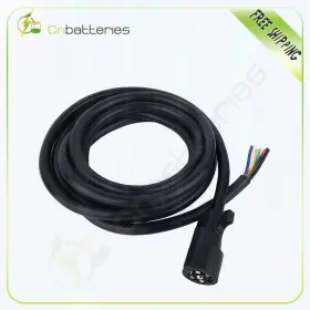 Cb160te754s26 Scitoo Rv Standard Universal 7-way Trailer Wiring Harness 15ft 7 Way