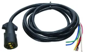 50-58111 Seachoice New 7way Trlr Cbl Mld 7wy T Side8ft