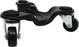 7299e Shepherd Hardware Tri-dolly 6-inch Black 4-pack 6 Inch