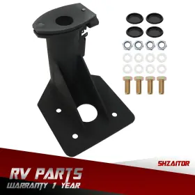 Ie895323es Shzaitor Wheel To Gooseneck Hitch Adapter For Fifth 5th Rv Camper Height 12 Inch
